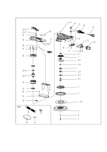 Spart parts list  for R7303